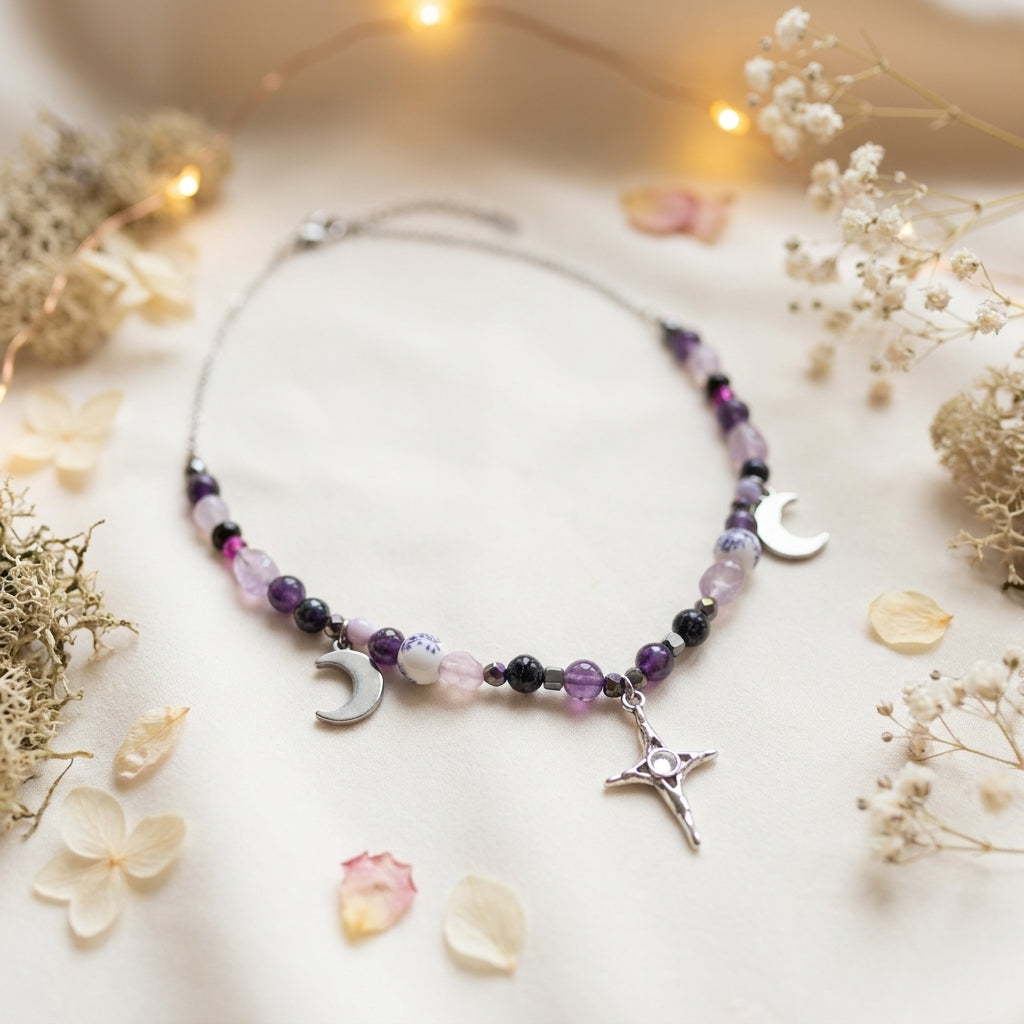 Naszyjnik "Amulet Gwiezdnej Mistyki"